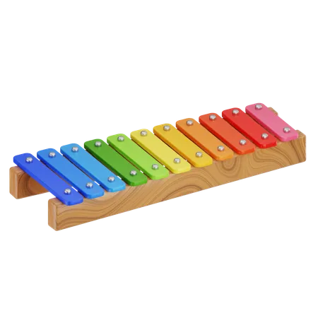 Xylophone  3D Icon