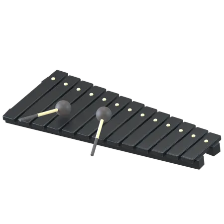 Xylophone  3D Icon