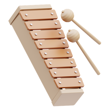 Xylophone  3D Icon