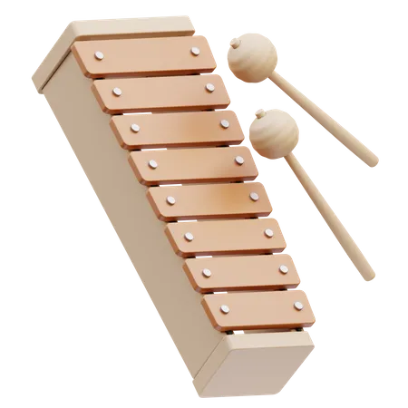 Xylophone  3D Icon