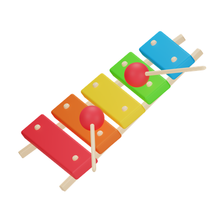 Xylophone  3D Icon