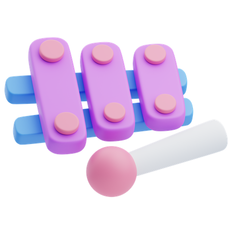 Xylophone  3D Icon