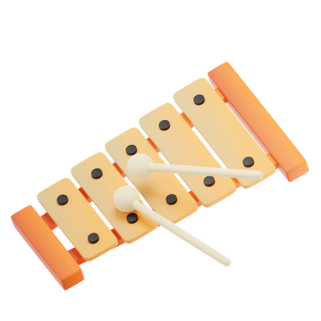 Xylophone  3D Icon