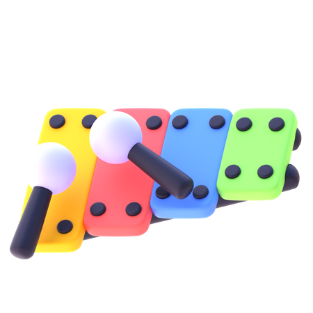 Xylophone  3D Icon