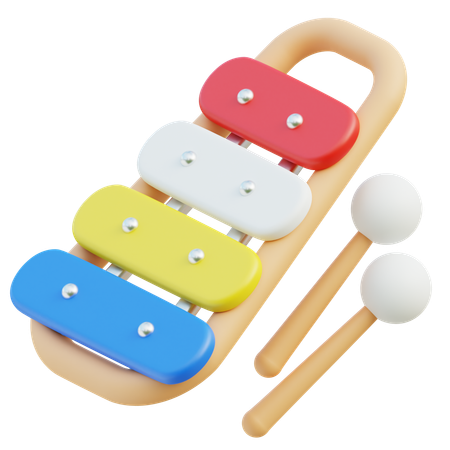 Xylophone  3D Icon