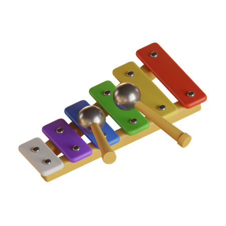 Xylophone  3D Icon