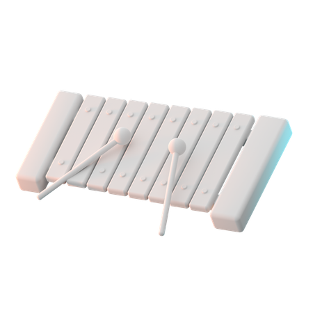 Xylophone  3D Icon