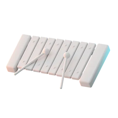 Xylophone  3D Icon