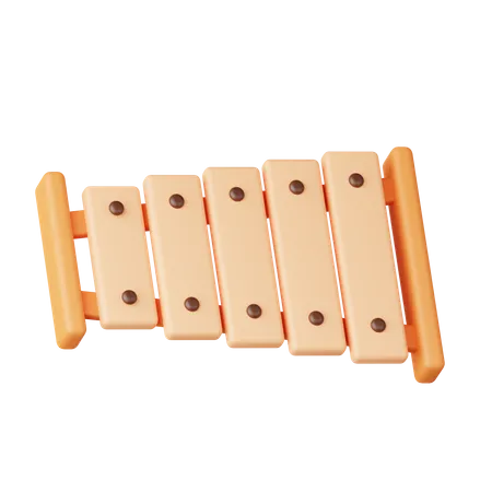 Xylophone  3D Icon