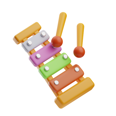 Xylophone  3D Icon