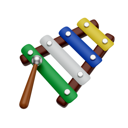 Xylophone  3D Icon