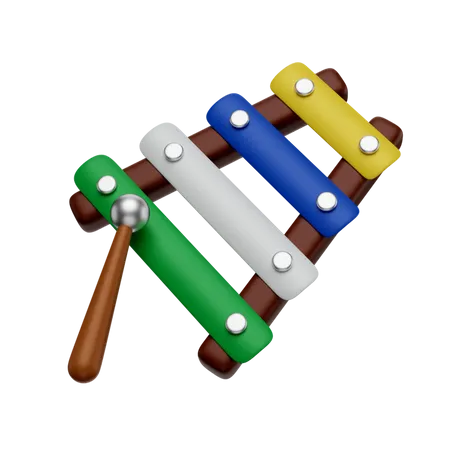 Xylophone  3D Icon