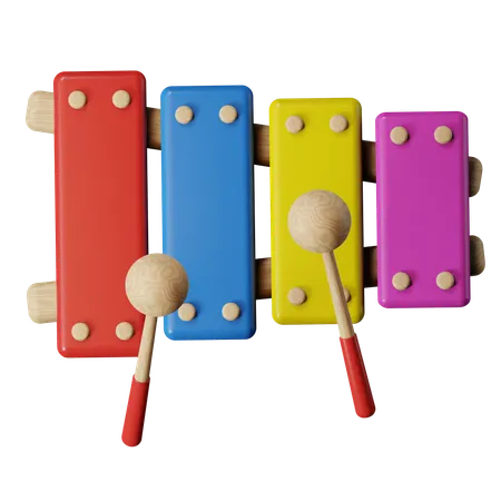 Xylophone  3D Icon