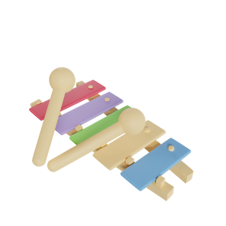 Xylophone  3D Icon