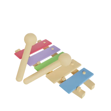 Xylophone  3D Icon