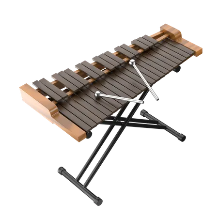 Xylophone  3D Icon