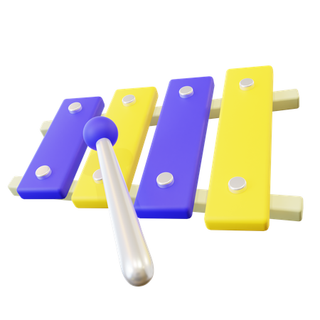 Xylophone  3D Icon