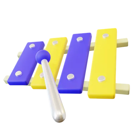 Xylophone  3D Icon