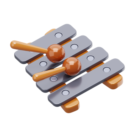 Xylophone  3D Icon