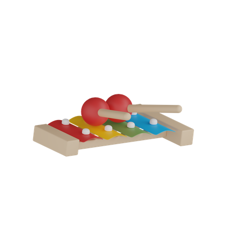 Xylophone  3D Icon