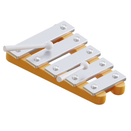 Xylophone  3D Icon