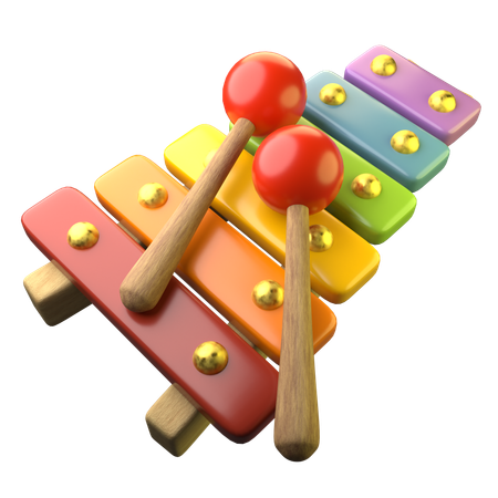 Xylophone  3D Icon