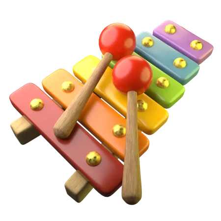 Xylophone  3D Icon