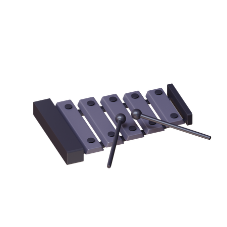 Xylophone  3D Icon