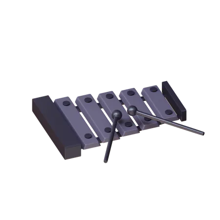 Xylophone  3D Icon