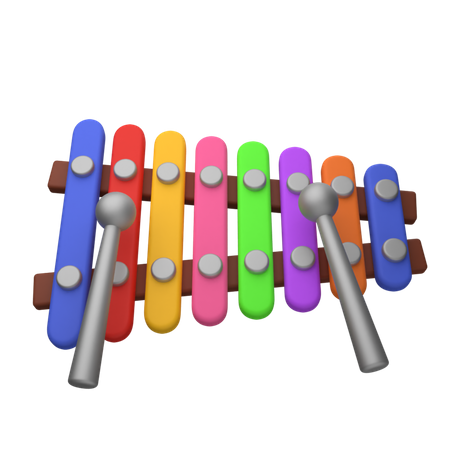 Xylophone  3D Icon
