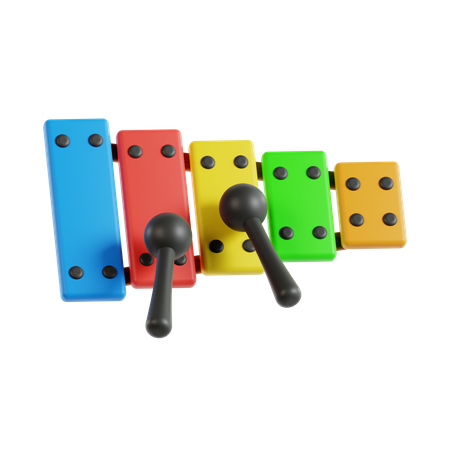 Xylophone  3D Icon