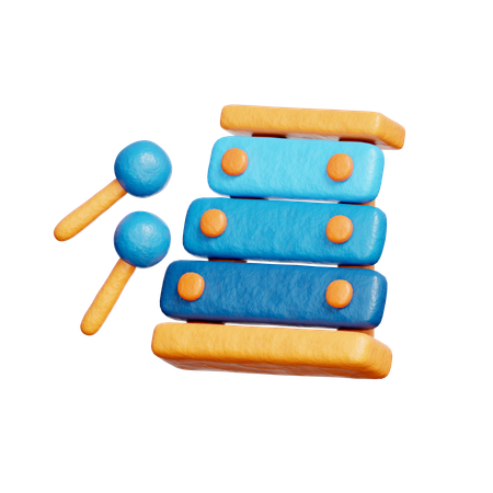 Xylophone  3D Icon