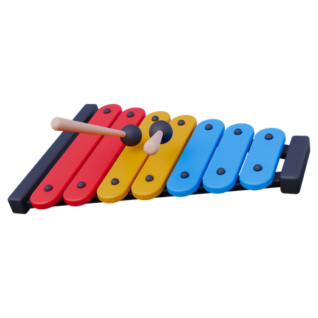 Jouet xylophone  3D Icon