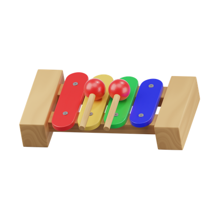 Jouet xylophone  3D Icon