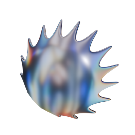 Y 2 K Abstract Shape  3D Icon
