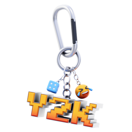 Y 2 K Necklace  3D Icon