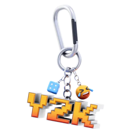 Y 2 K Necklace  3D Icon