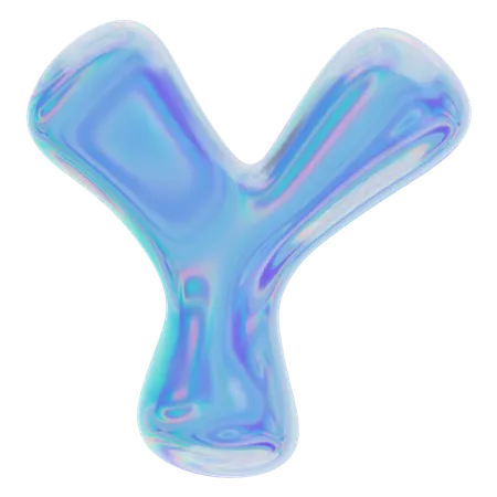 Y Abstract Shape  3D Icon