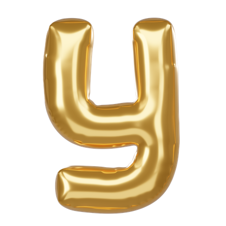 Y Alphabet  3D Icon