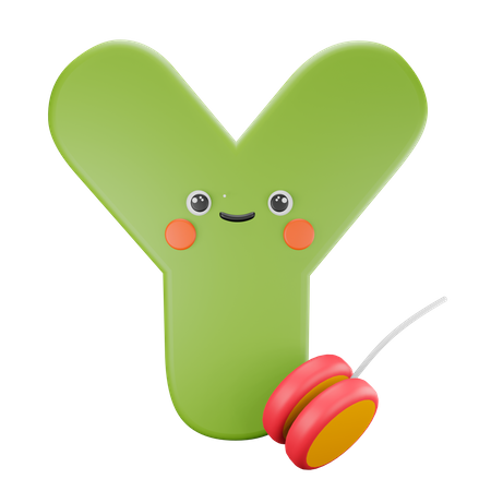 Y-Alphabet  3D Icon