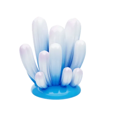 Y coral  3D Icon