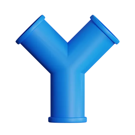 Y Joint Pipe  3D Icon