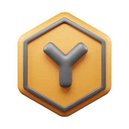 Y Junction  3D Icon