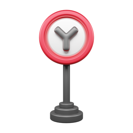 Y Junction  3D Icon