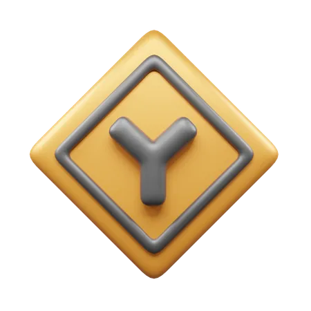 Y Junction  3D Icon