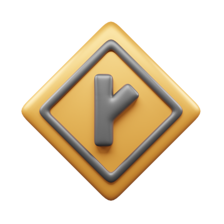 Y Junction  3D Icon