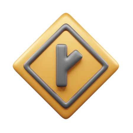 Y Junction  3D Icon