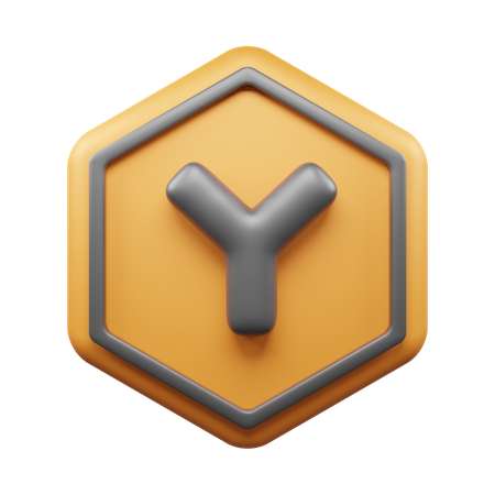 Y-Kreuzung  3D Icon