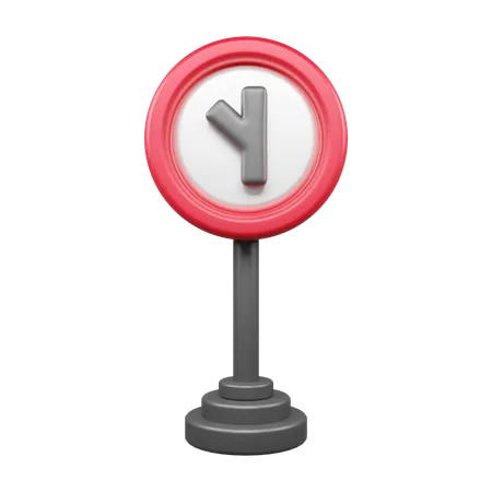 Y-Kreuzung  3D Icon