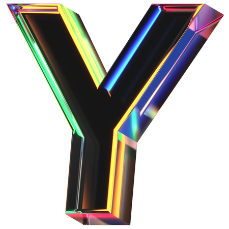 Y Letter  3D Icon